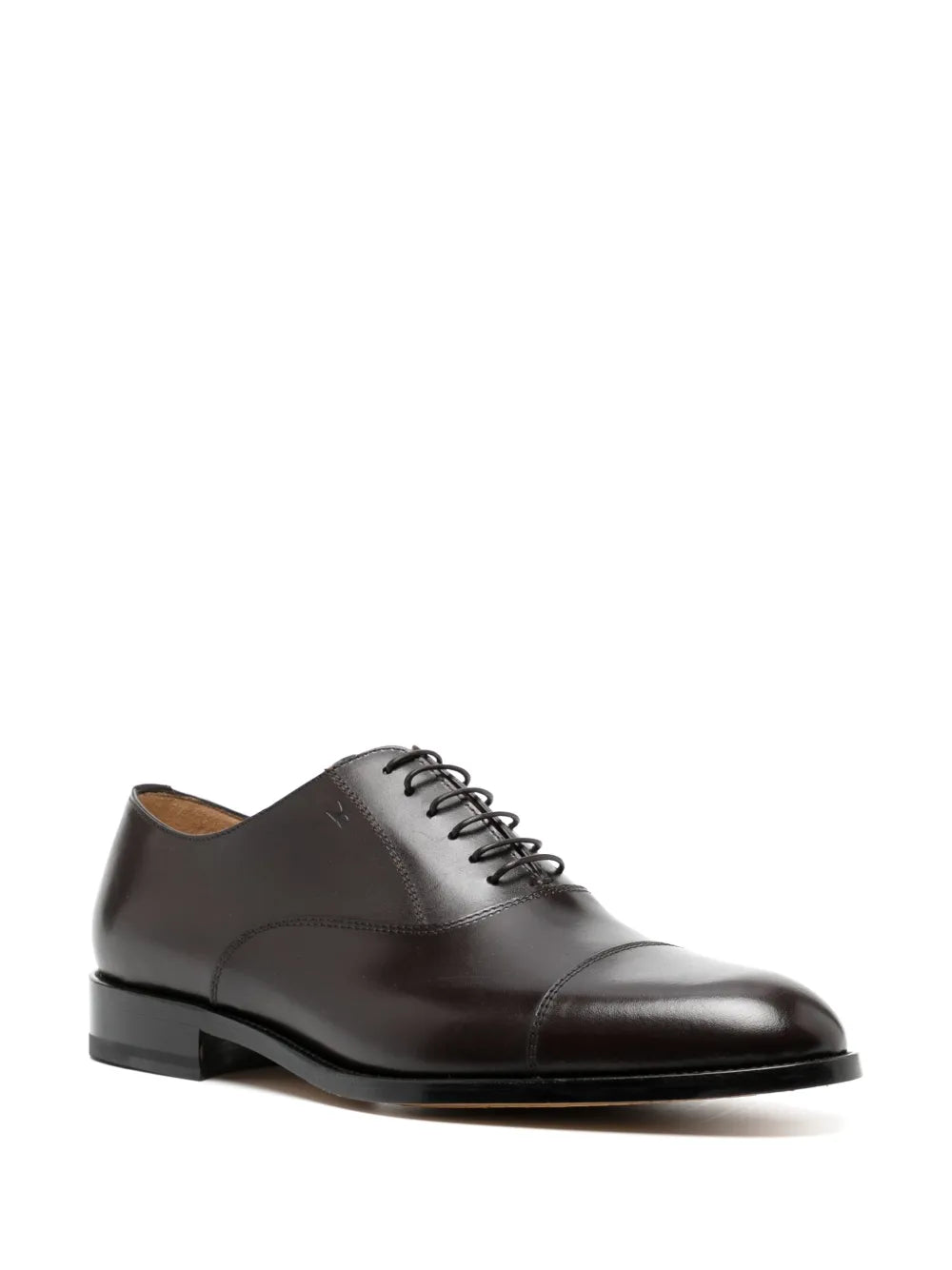 Moreschi Cleveland panelled leather oxford shoes