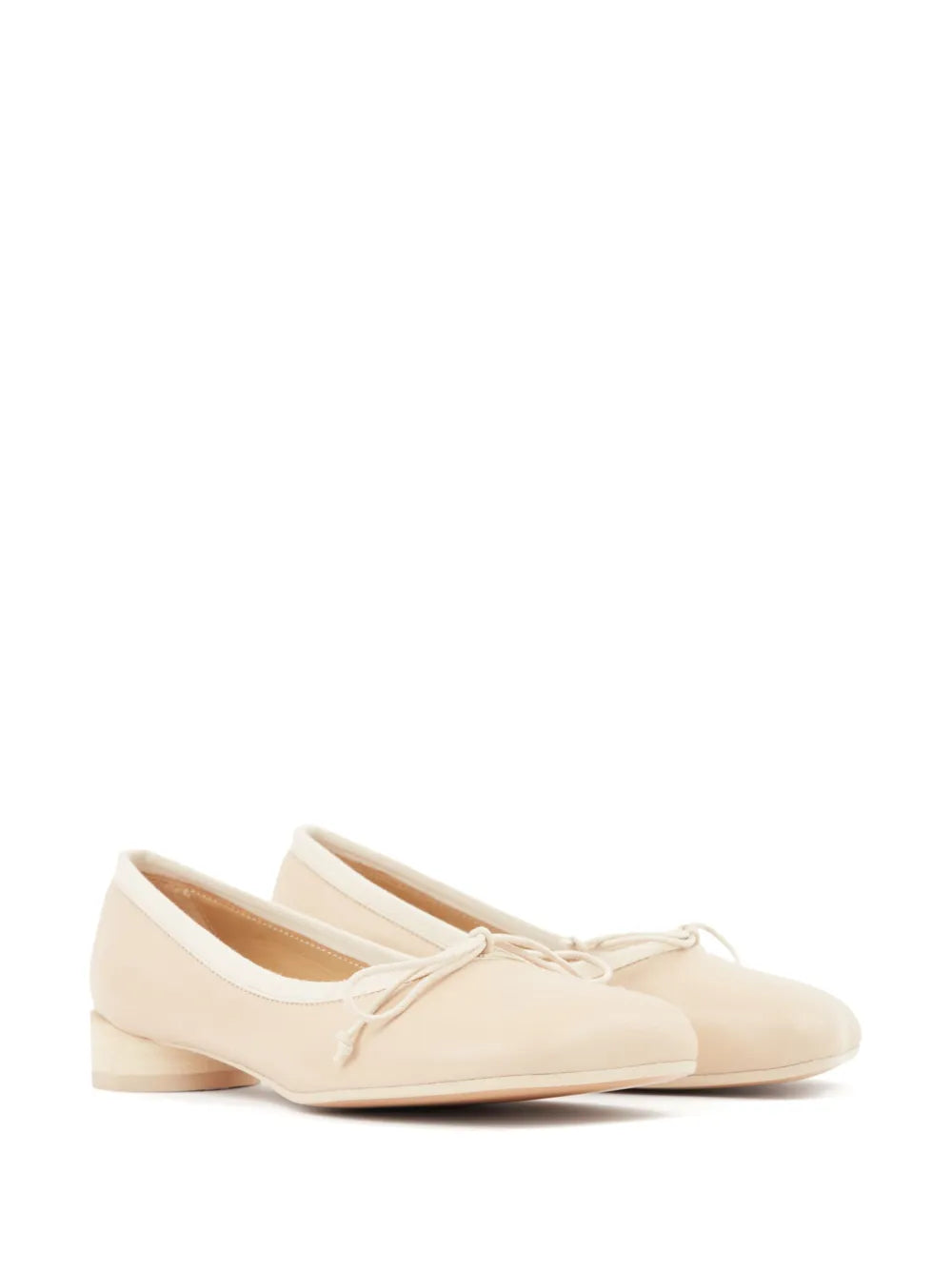MM6 Maison Margiela Anatomic leather ballerina shoes