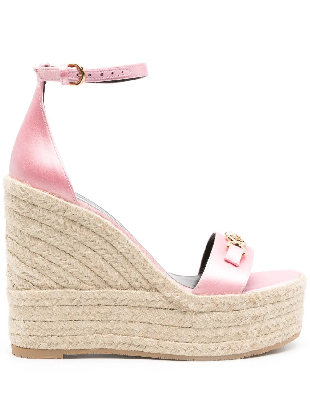 Versace 120mm Medusa '95 satin espadrilles