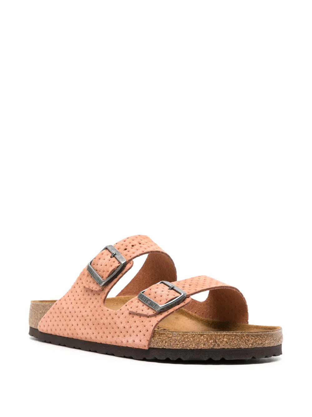 Birkenstock Arizona perforated suede sandals