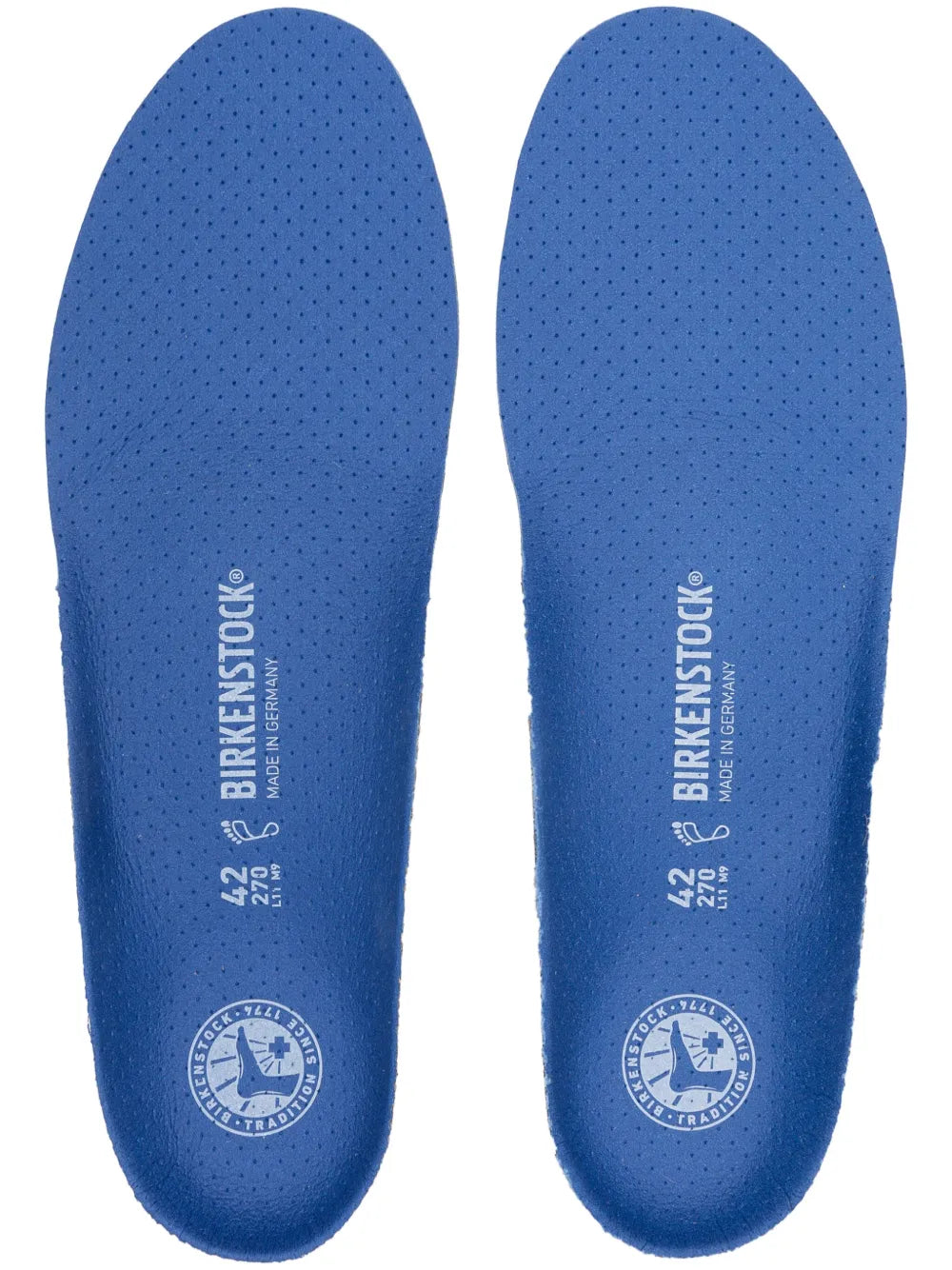 Birkenstock Blue sneakers microfibre footbed