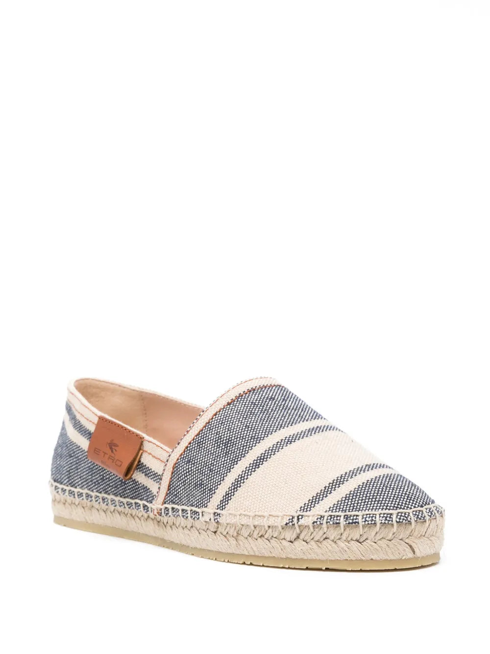 ETRO striped canvas espadrilles