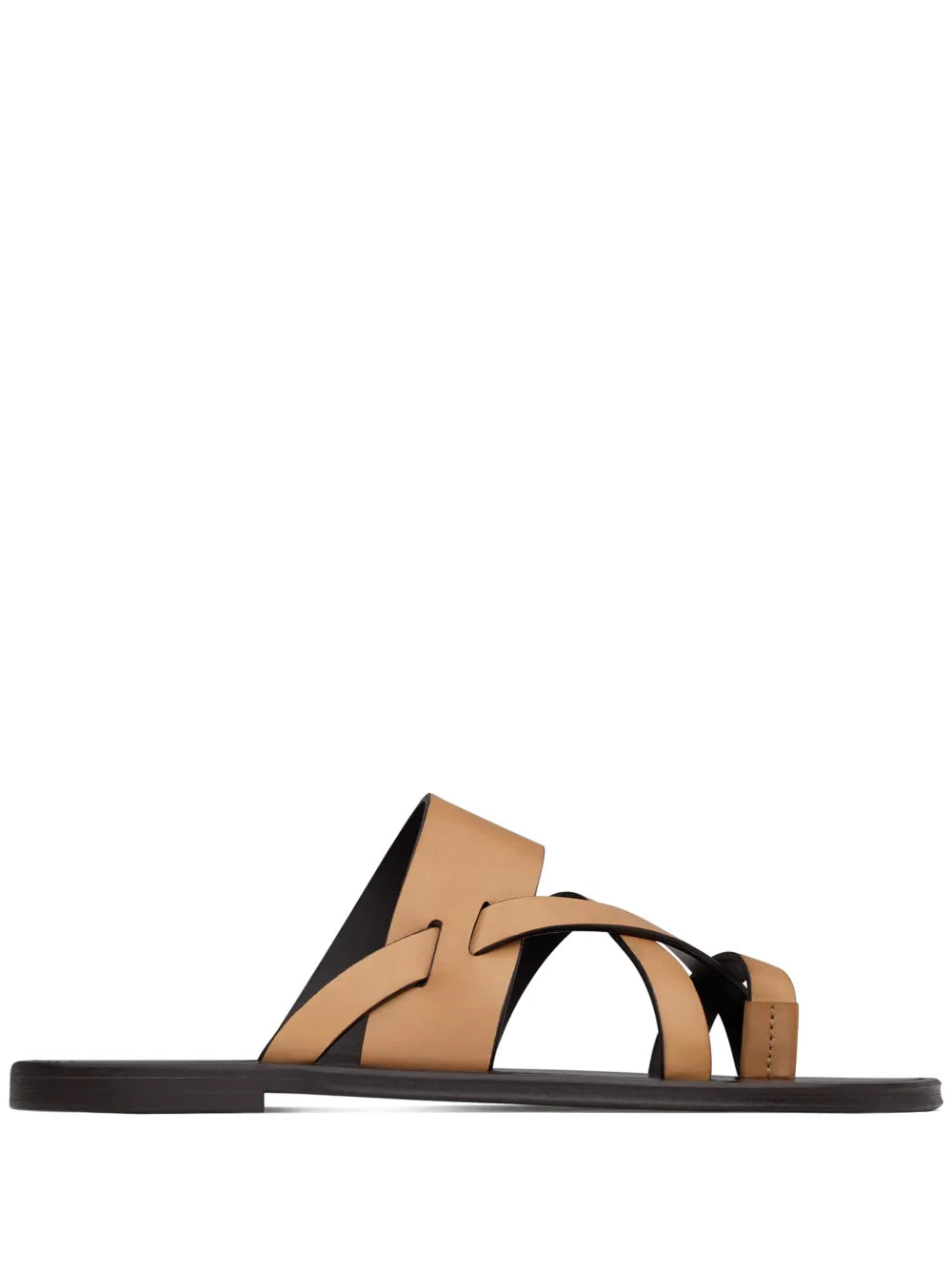 Saint Laurent Culver leather slides