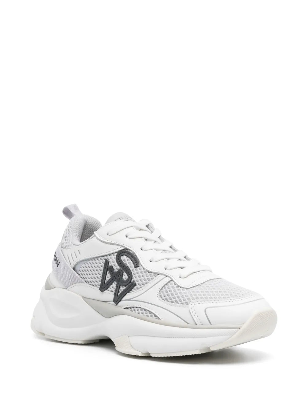 Stuart Weitzman logo-patch mesh chunky sneakers