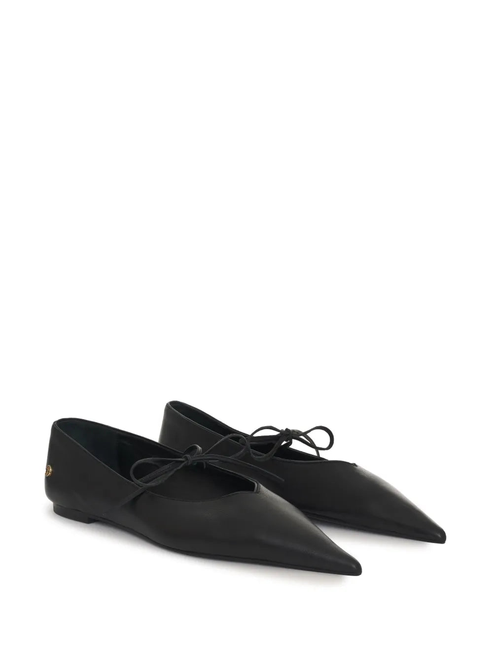 ANINE BING Nikki leather ballerina shoes