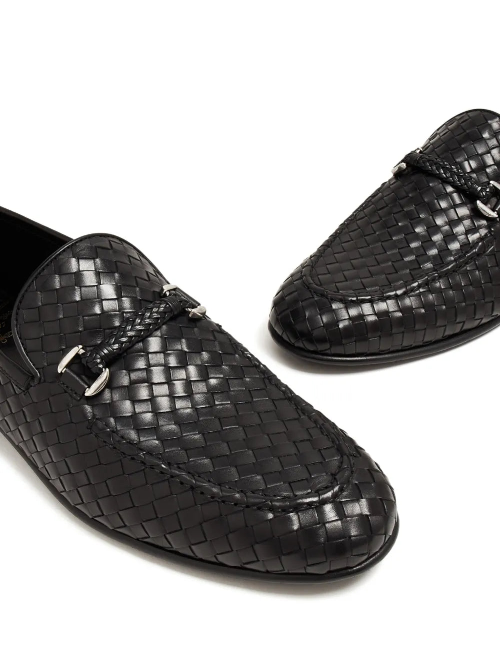 Barrett woven leather loafers