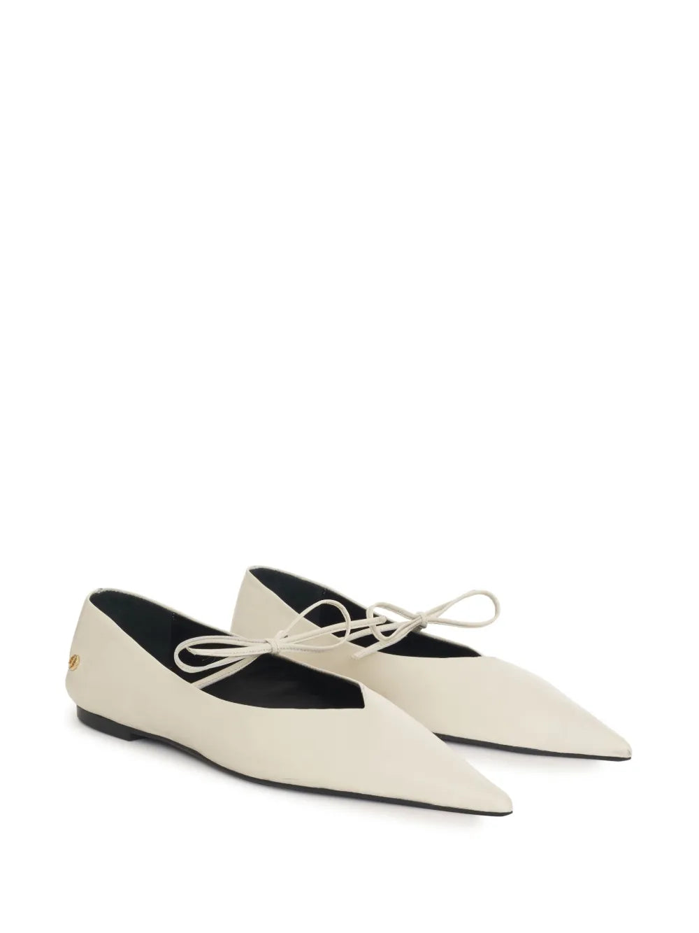 ANINE BING Nikki leather ballerina shoes
