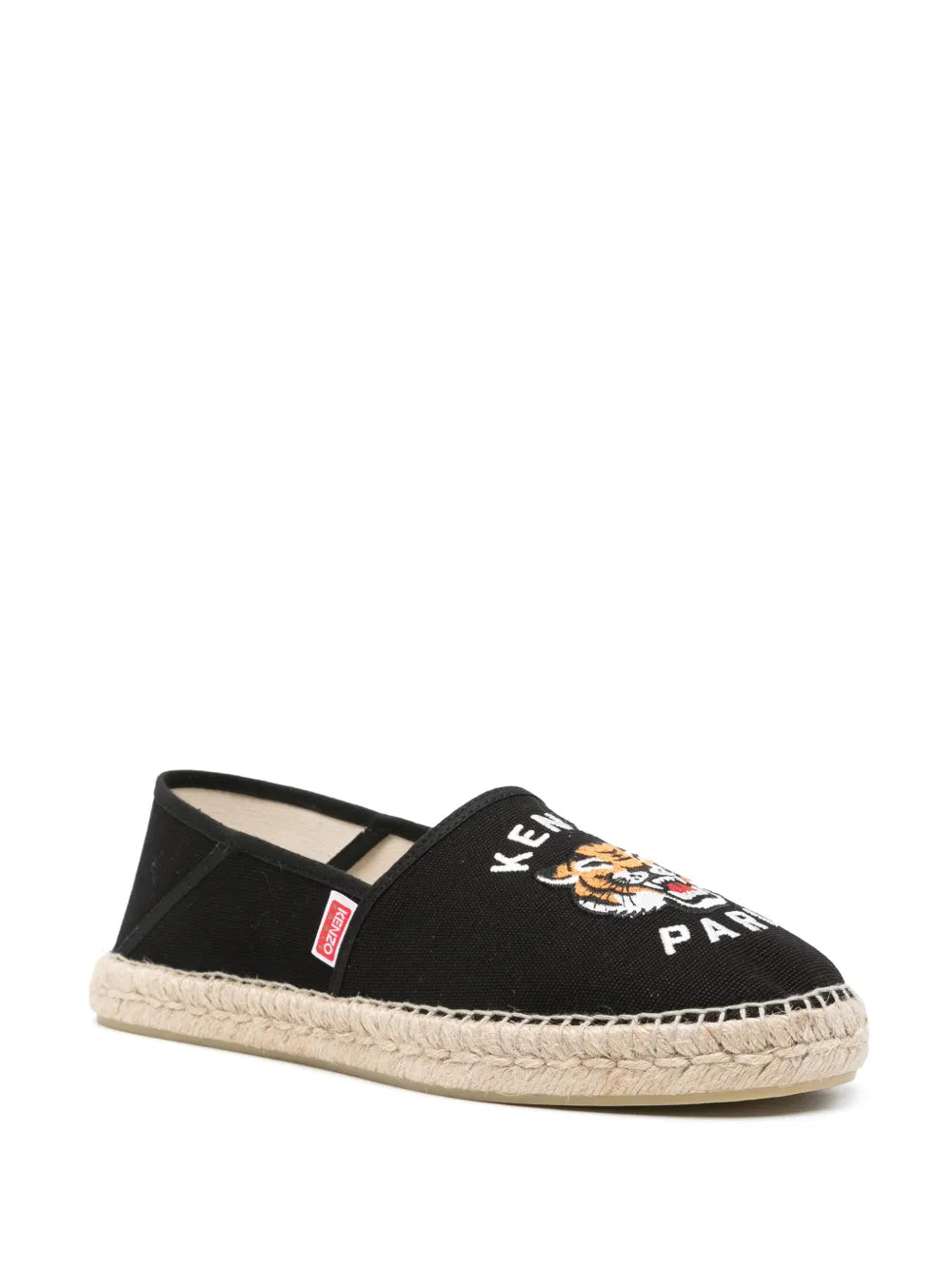 Kenzo Tiger Head canvas espadrilles