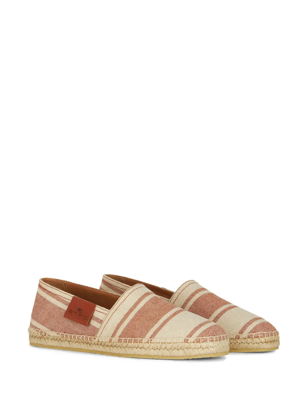 ETRO striped canvas espadrilles