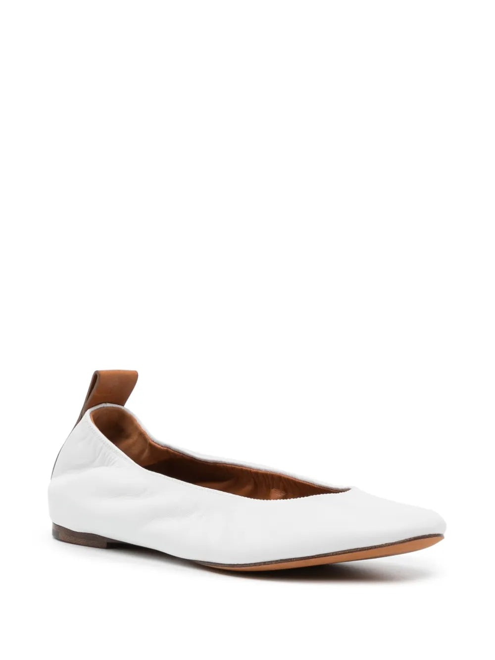 Lanvin leather ballerina shoes