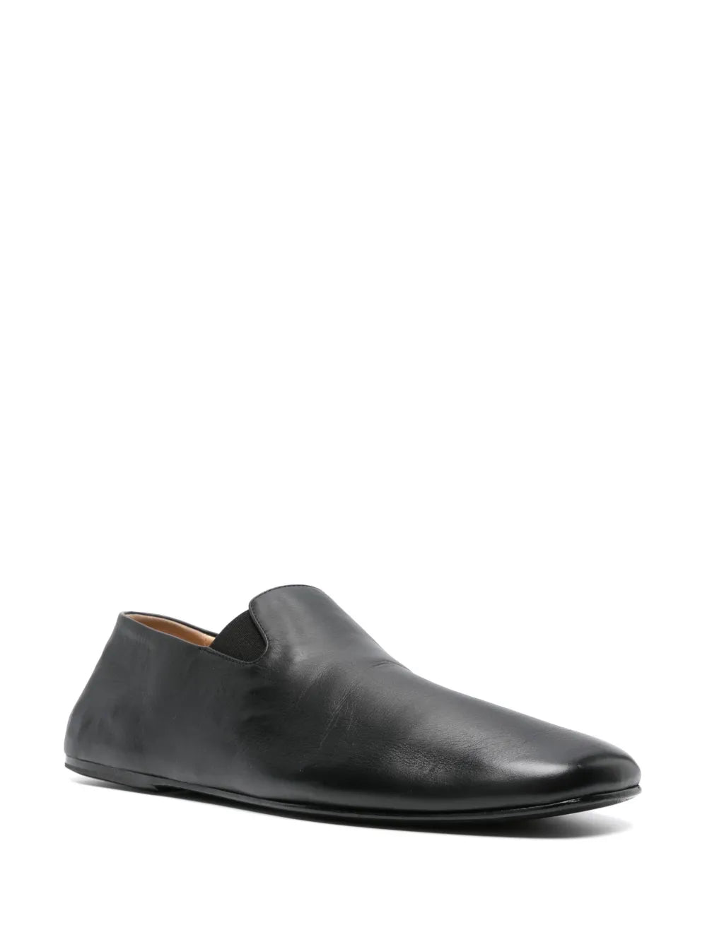 Marsèll square-toe leather loafers