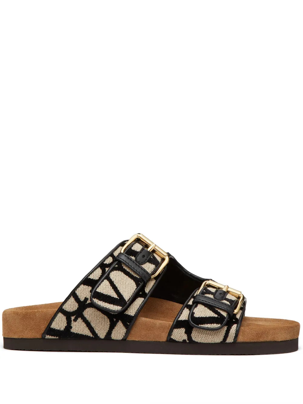 Valentino Garavani Toile Iconographe jacquard slides