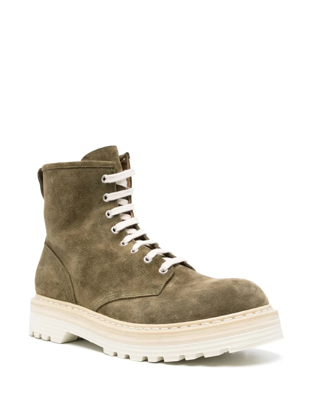Premiata suede combat boots