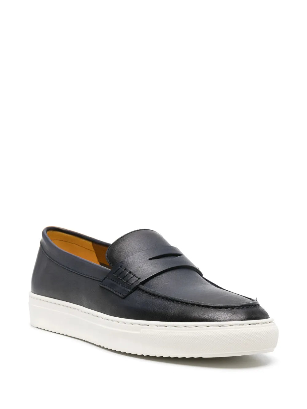 Doucal's leather penny loafers