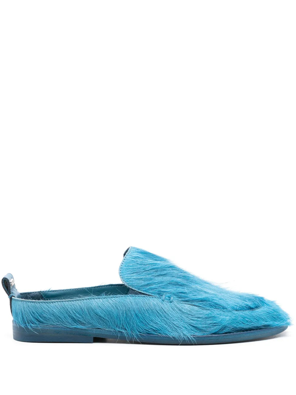 GCDS Cavallino-hair flat mules