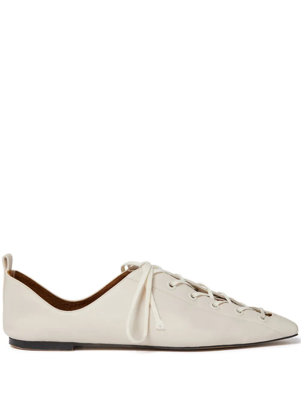 Stella McCartney Terra pointed lace-up shoes