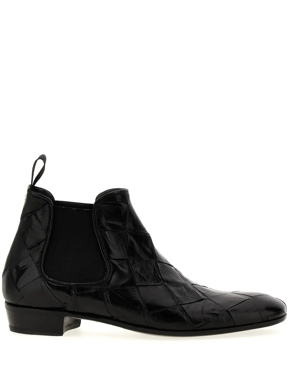 Lidfort interwoven ankle boots