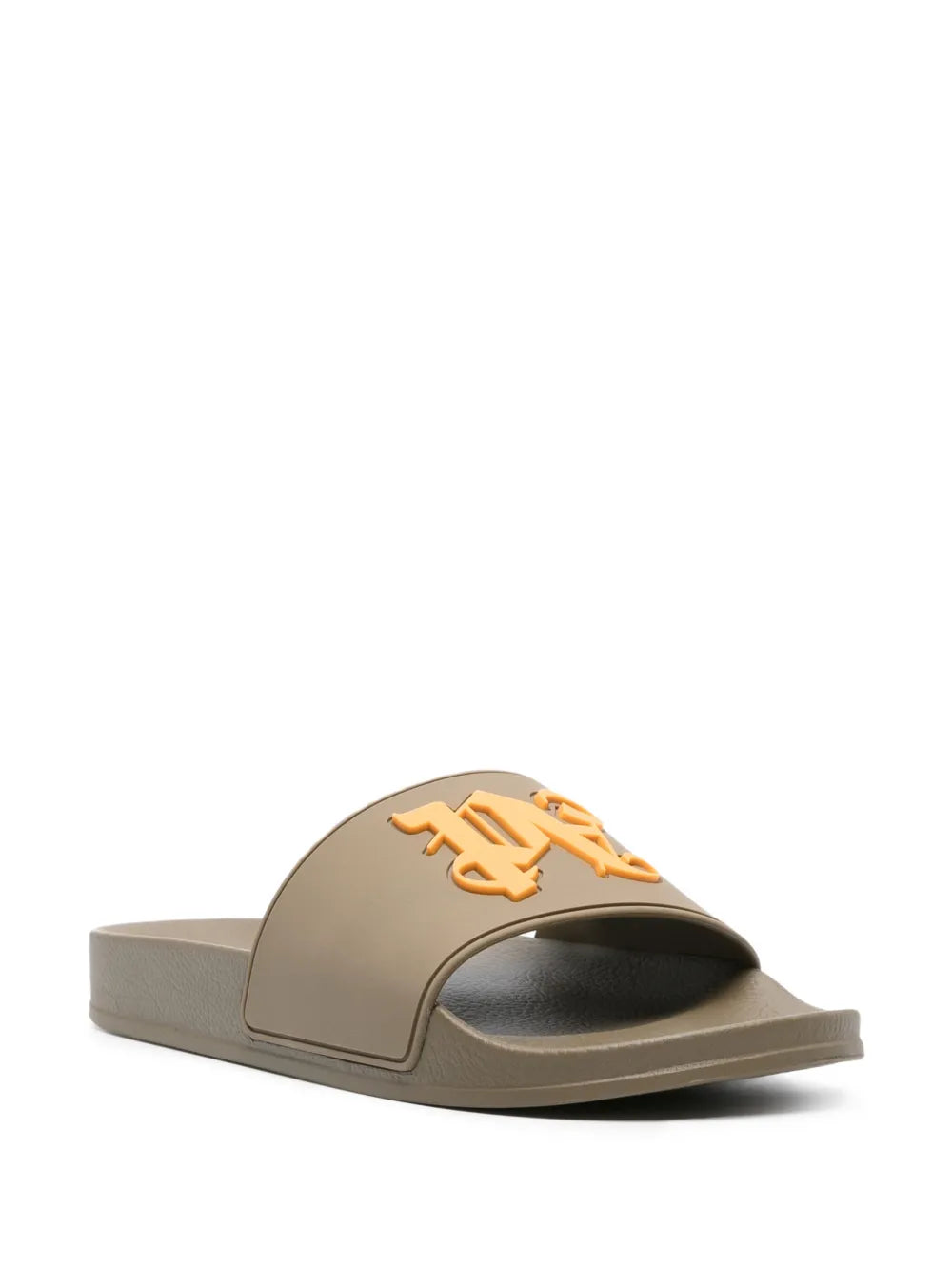 Palm Angels logo-embossed rubber slides