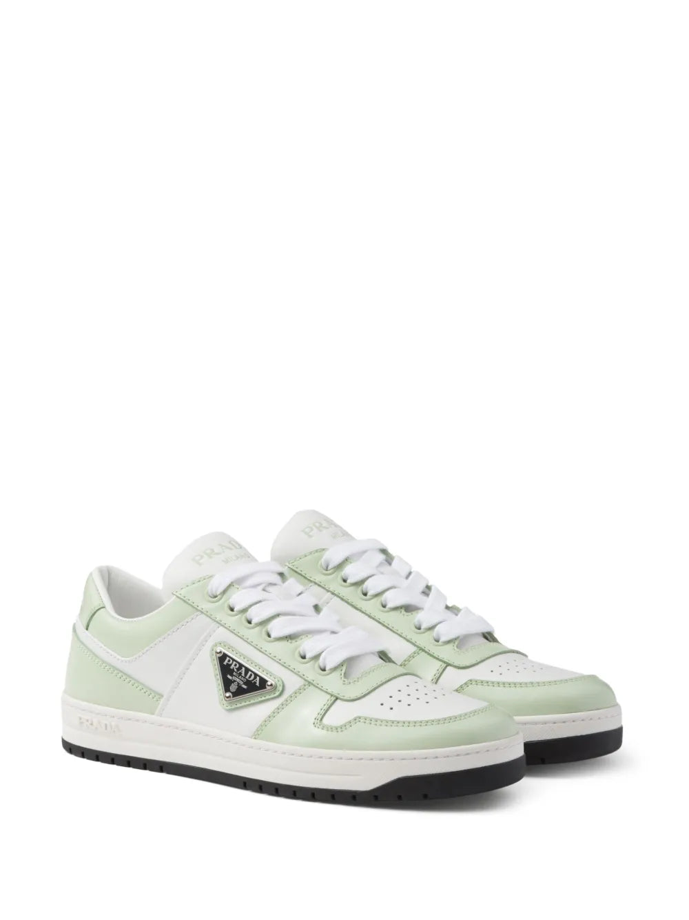 Prada Downtown leather sneakers