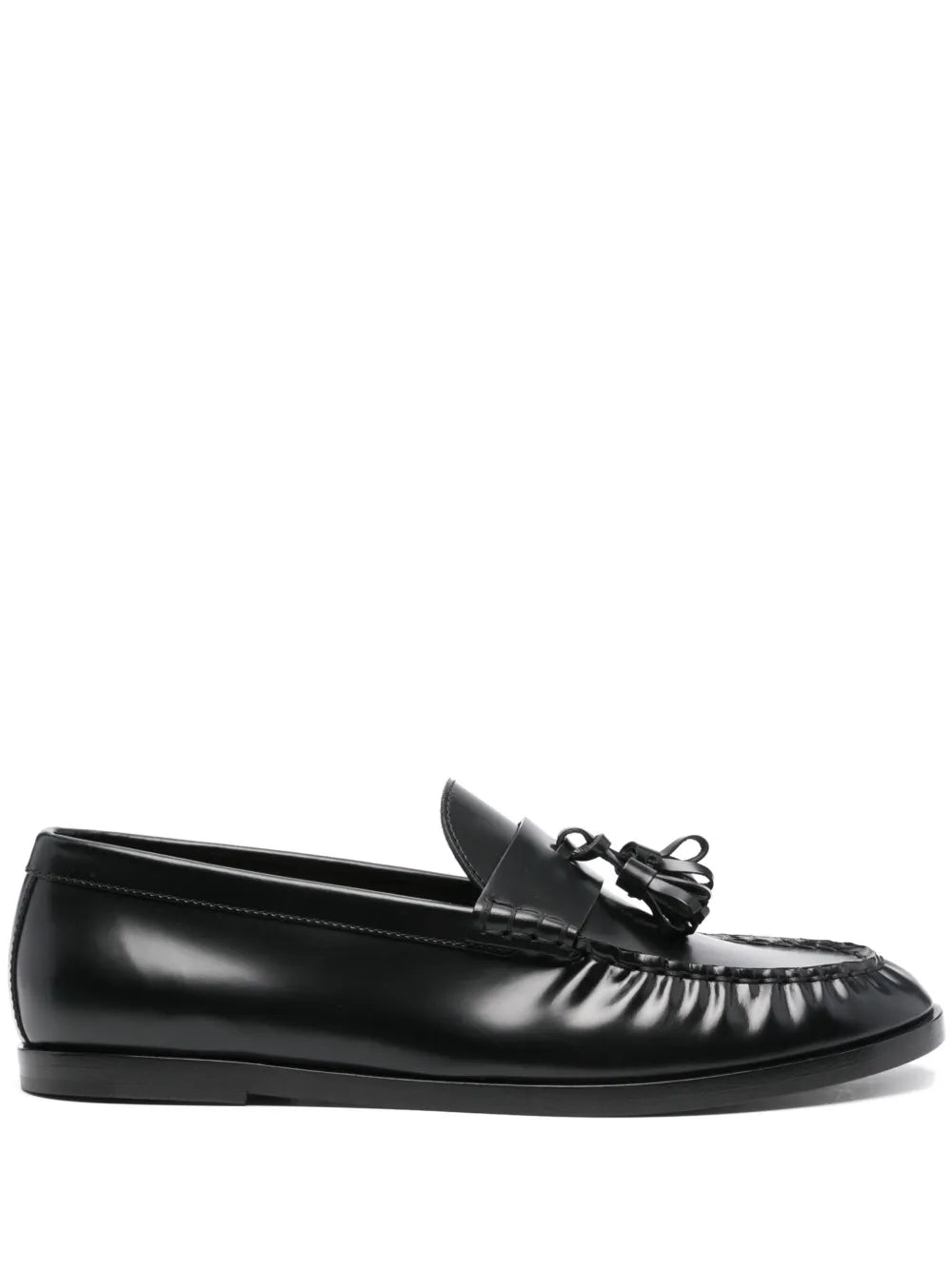 The Row tassel-detail leather loafers