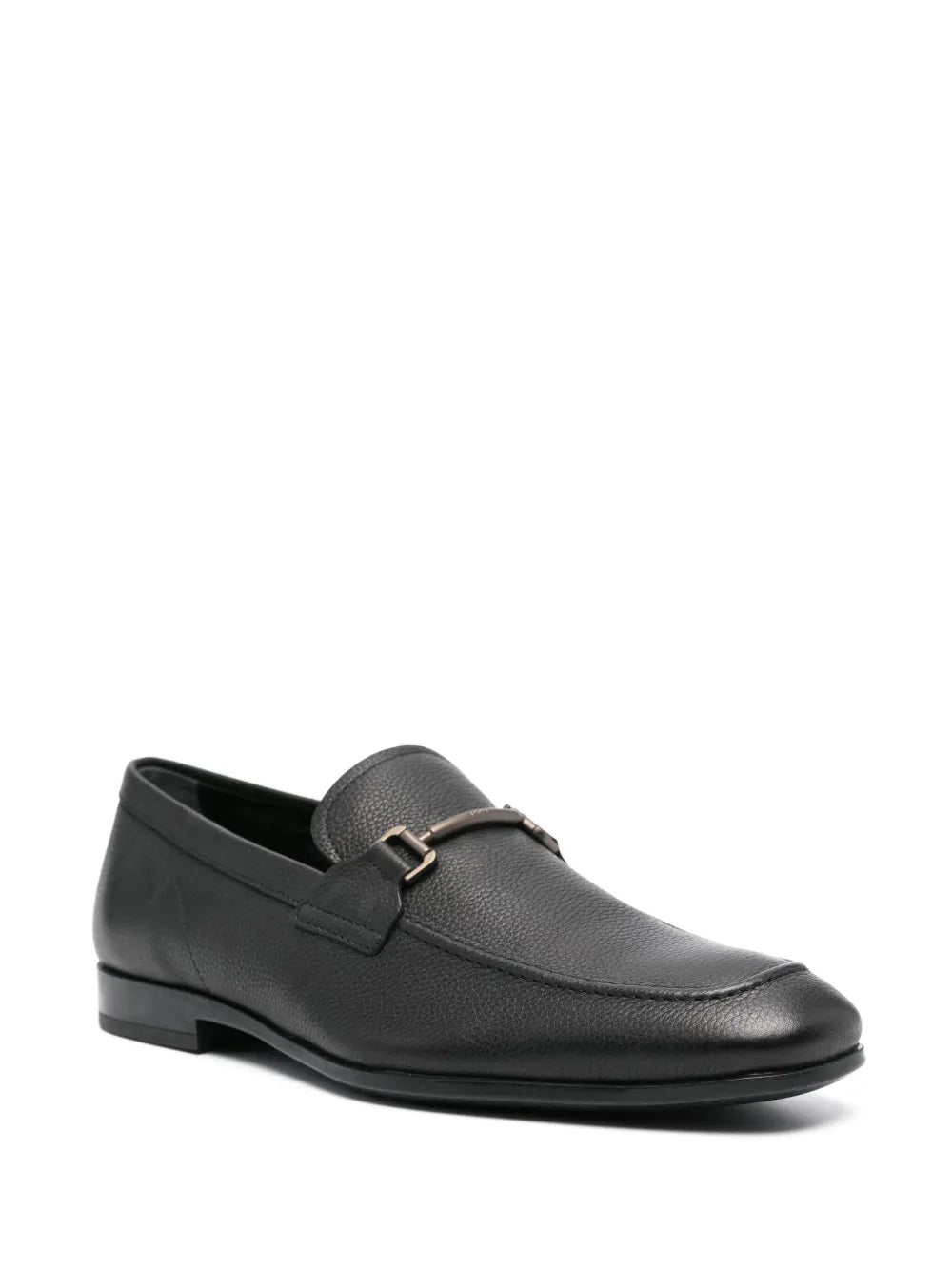 Tod's grained leather loafers