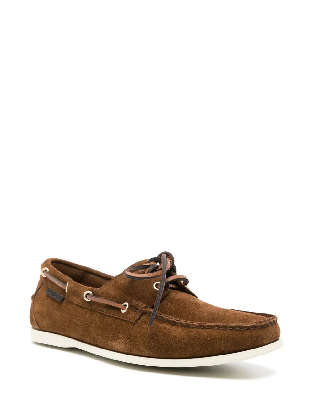 TOM FORD lace-up suede boat shoes