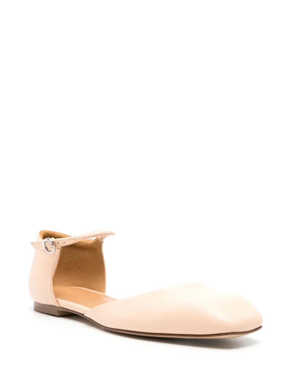 Aeyde Uma leather ballerina shoes