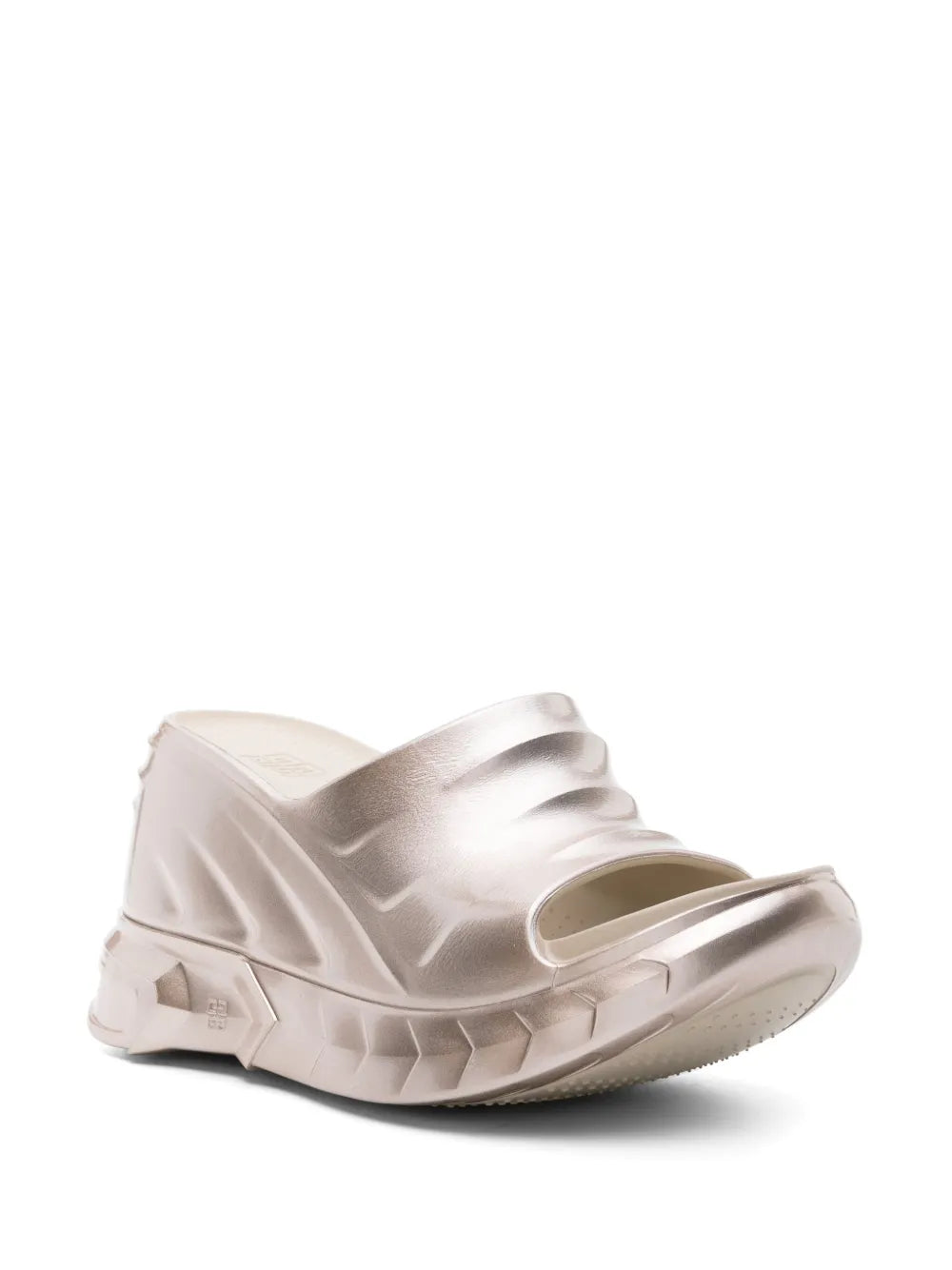 Givenchy Marshmallow 110mm wedge flip flops