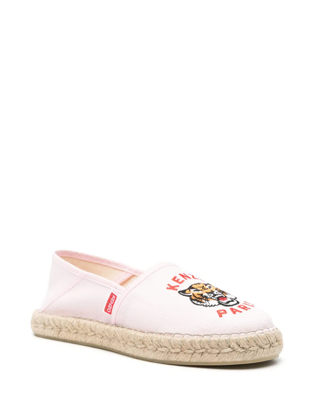 Kenzo Lucky Tiger-embroidered espadrillhes