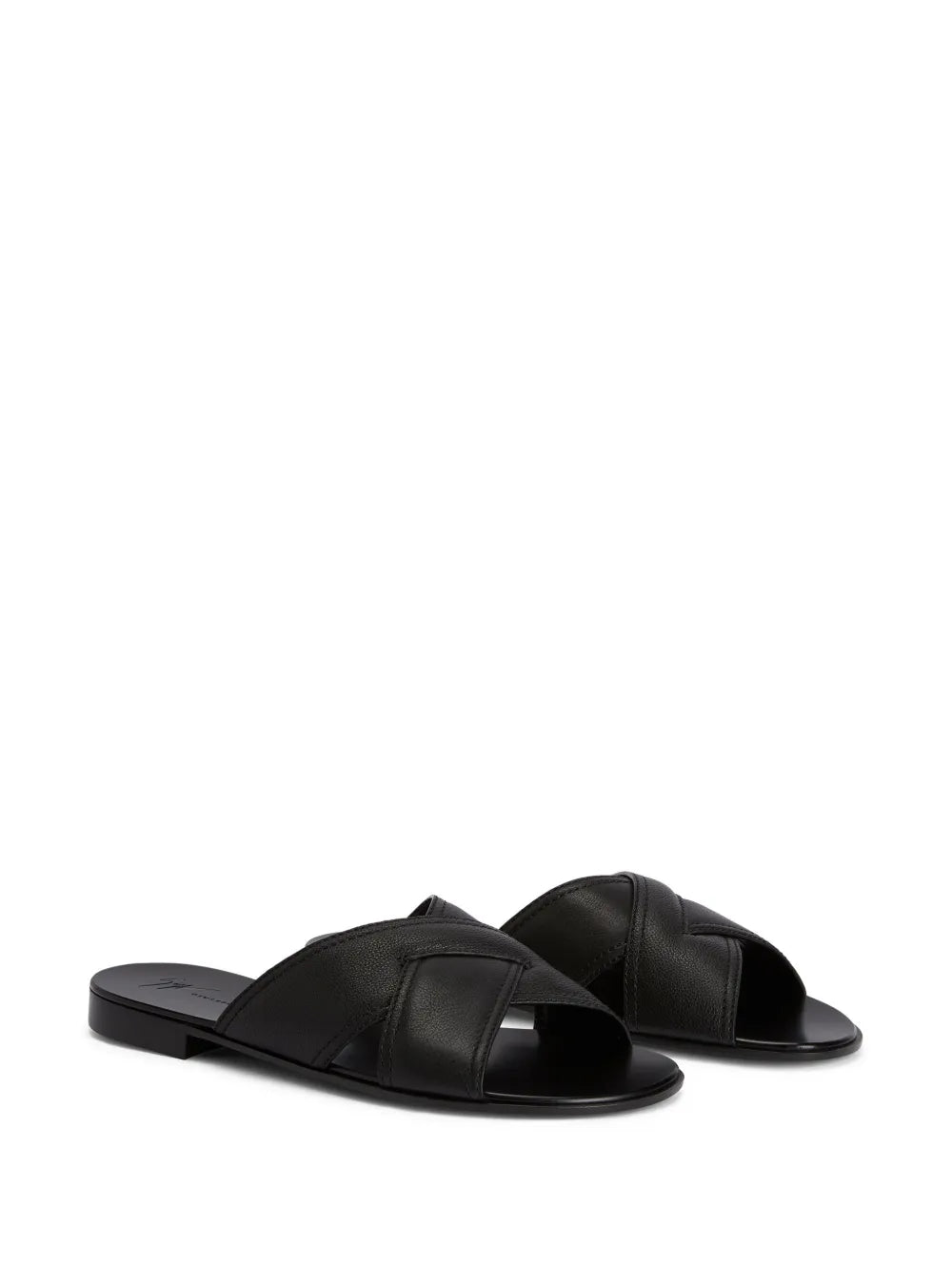 Giuseppe Zanotti Flavio crossover-strap slides