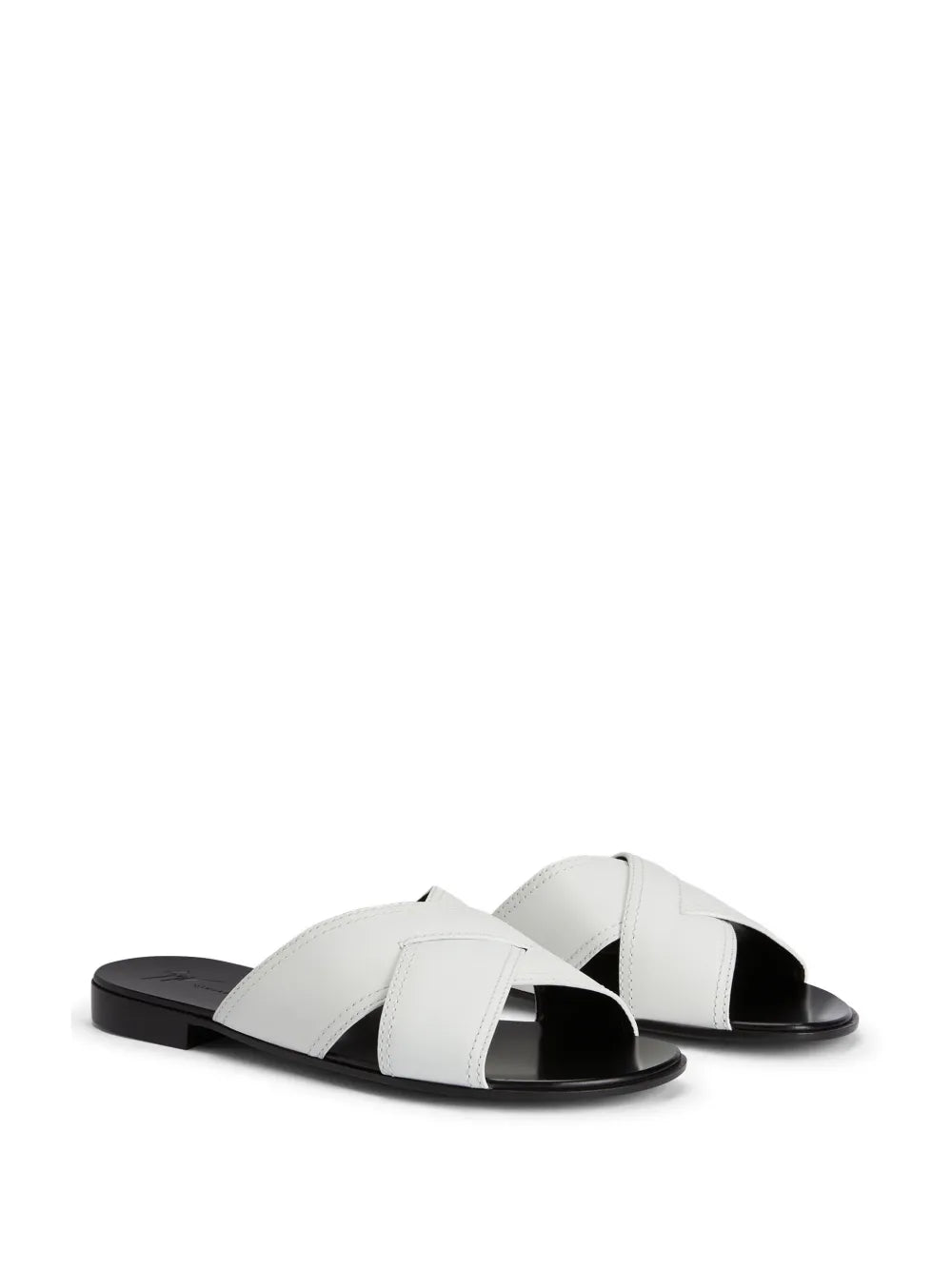 Giuseppe Zanotti Flavio crossover-strap slides