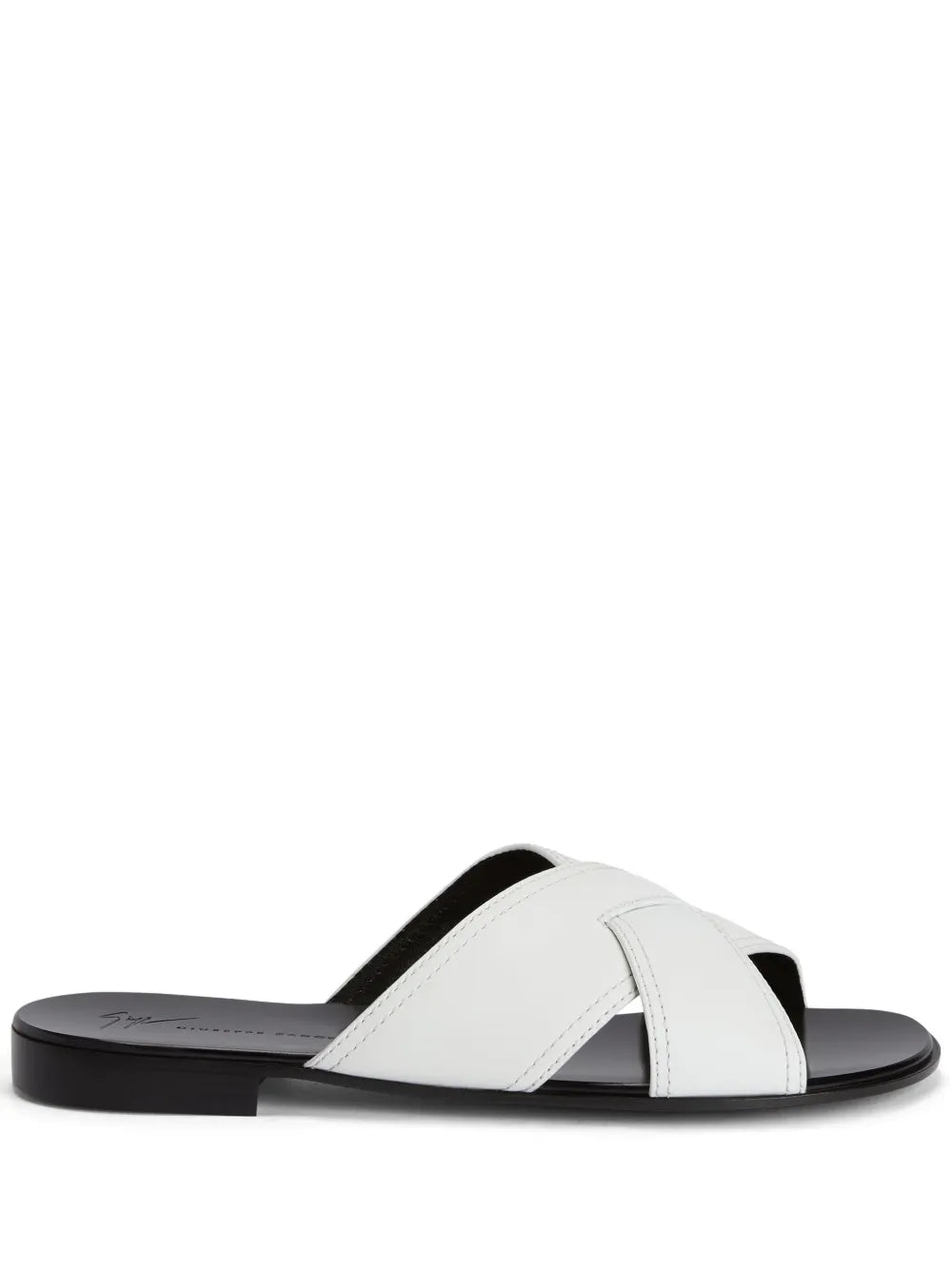 Giuseppe Zanotti Flavio crossover-strap slides
