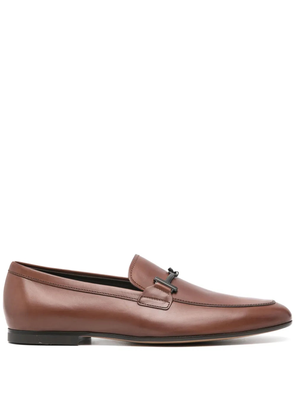 Tod's T Ring leather loafers