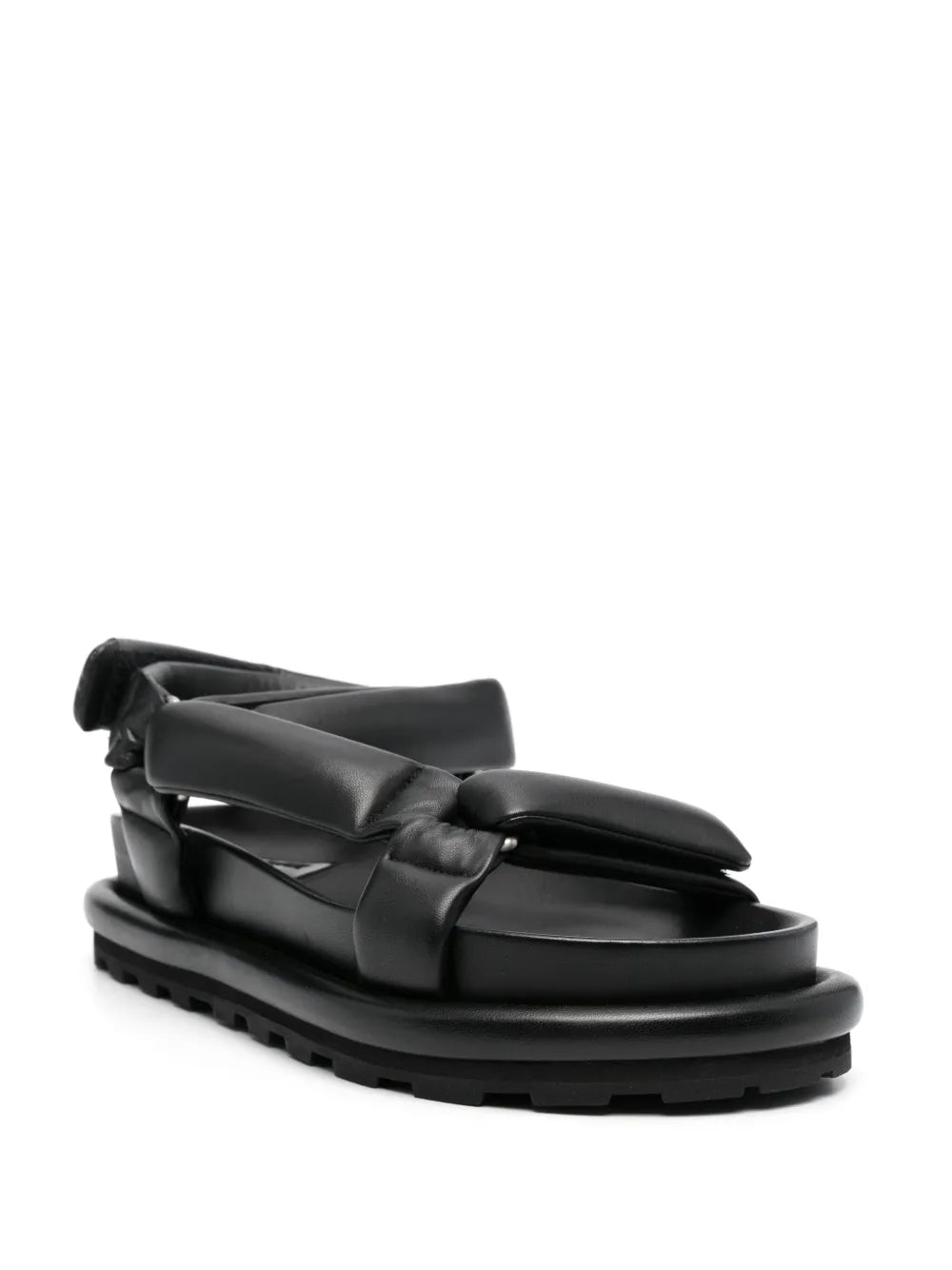 Jil Sander padded leather sandals