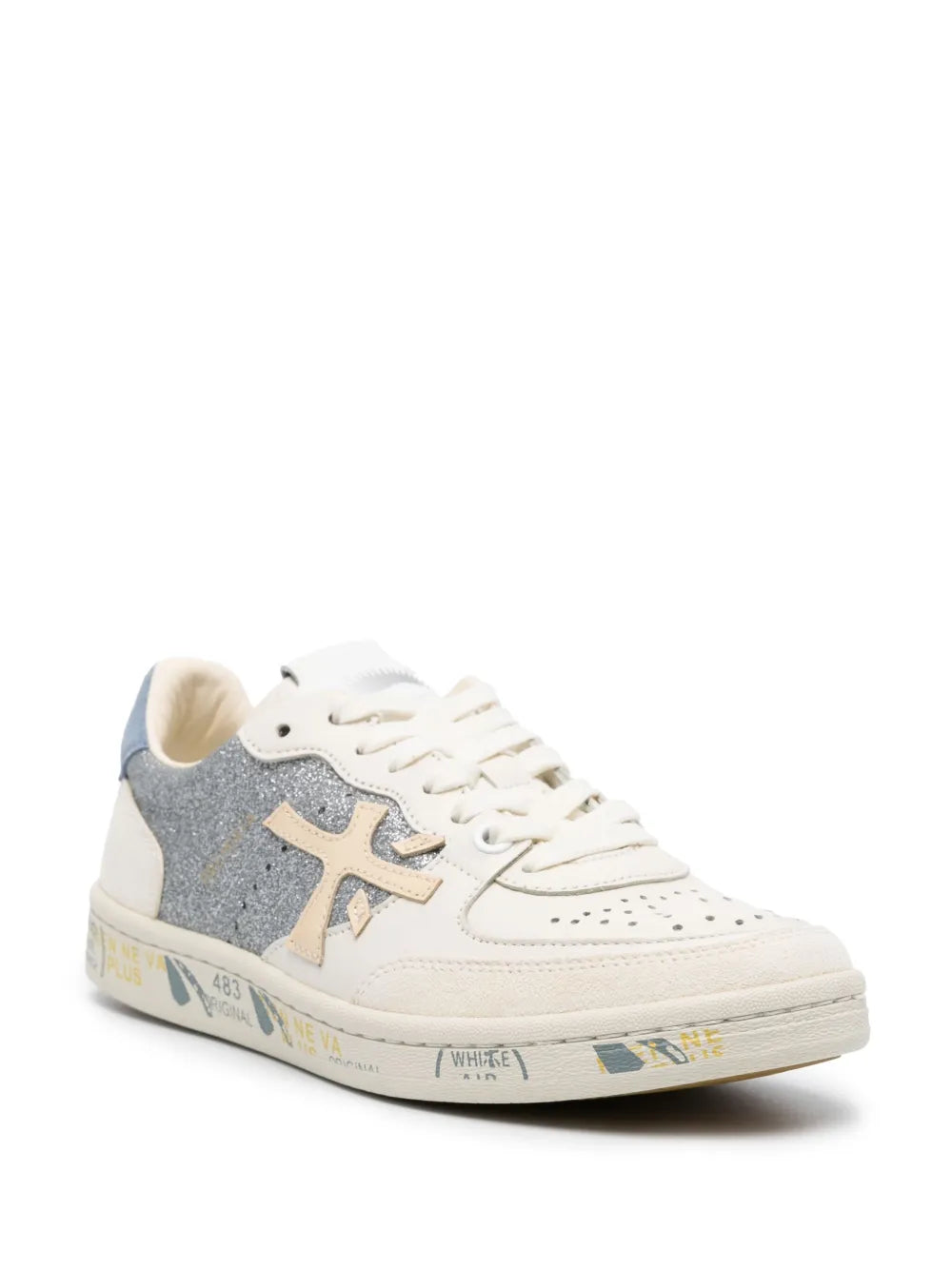 Premiata Clay leather sneakers