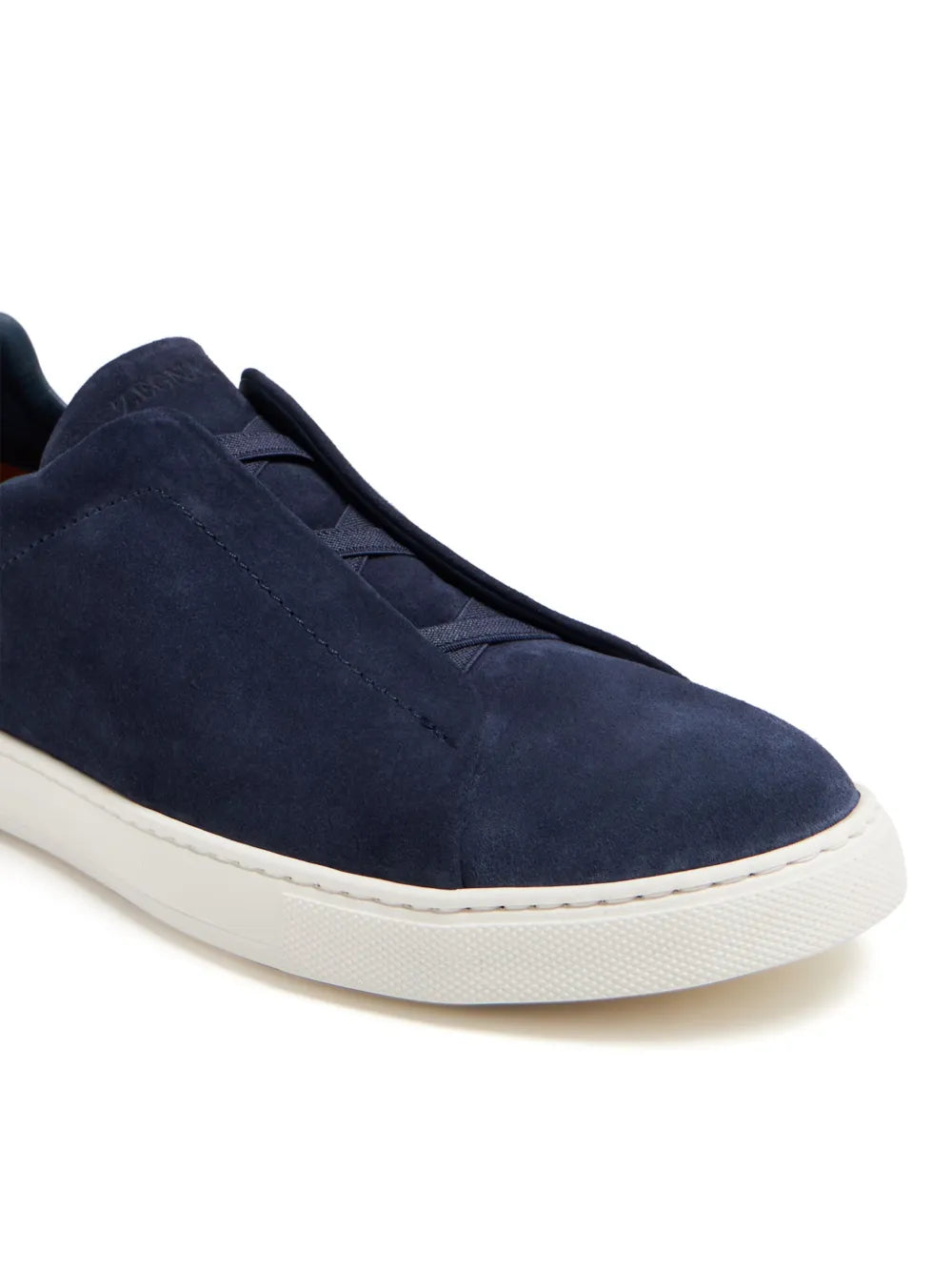 Zegna Triple Stitch suede sneakers