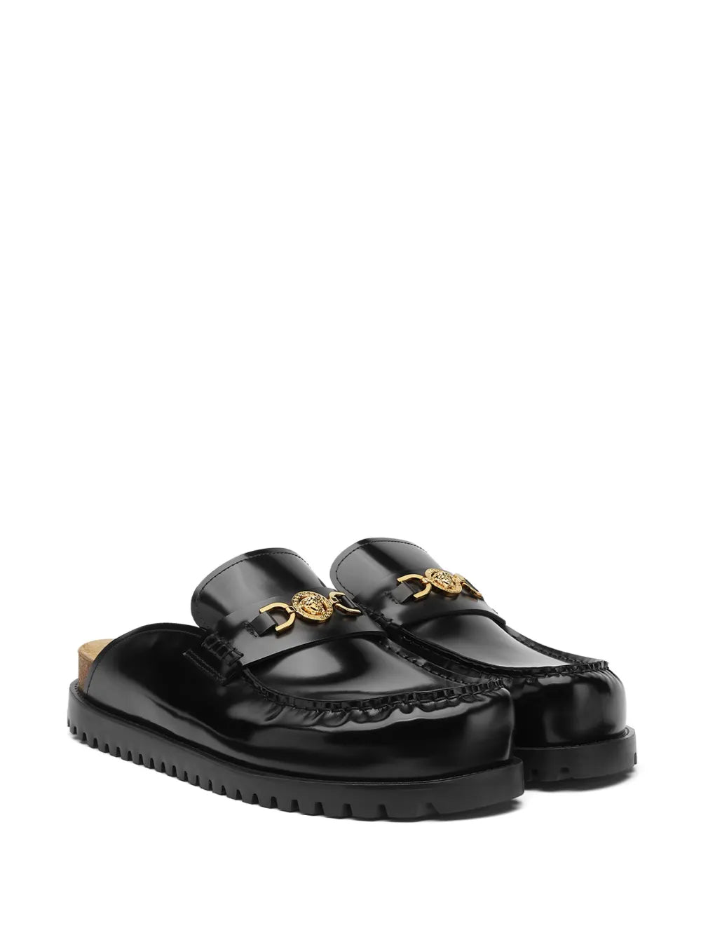 Versace Medusa '95 leather mules
