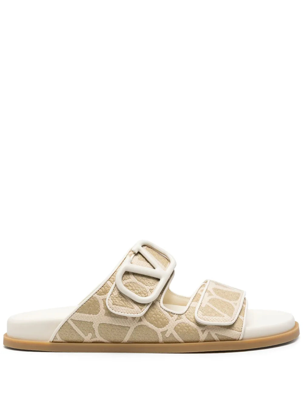 Valentino Garavani Toile Iconographe jacquard slides