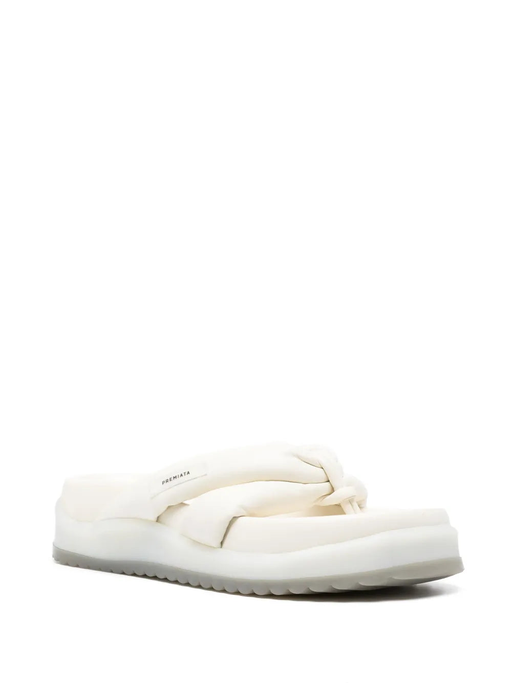 Premiata thong-strap leather slides