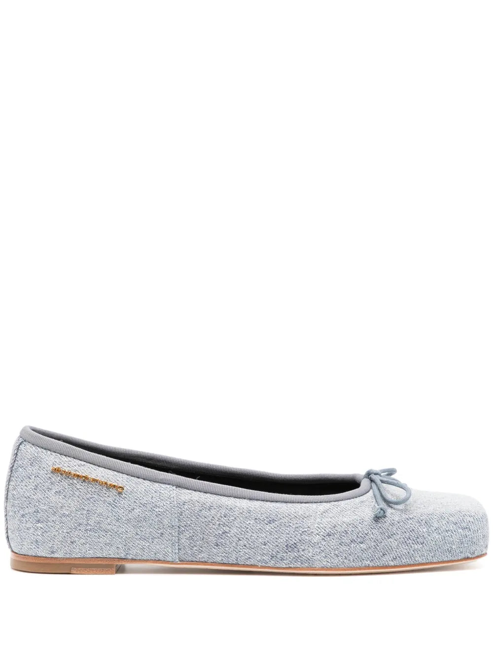Alexander Wang Billie leather ballerina shoes