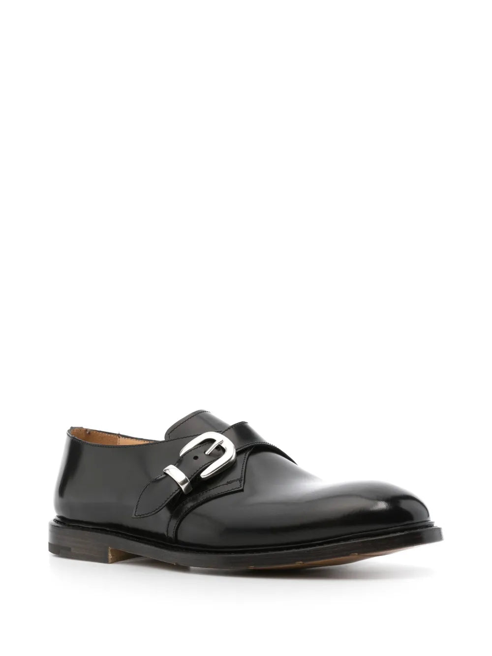 Premiata leather monk shoes