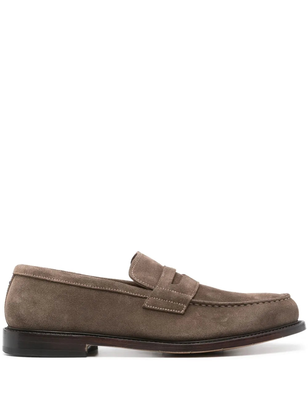 Premiata suede moccasin loafers