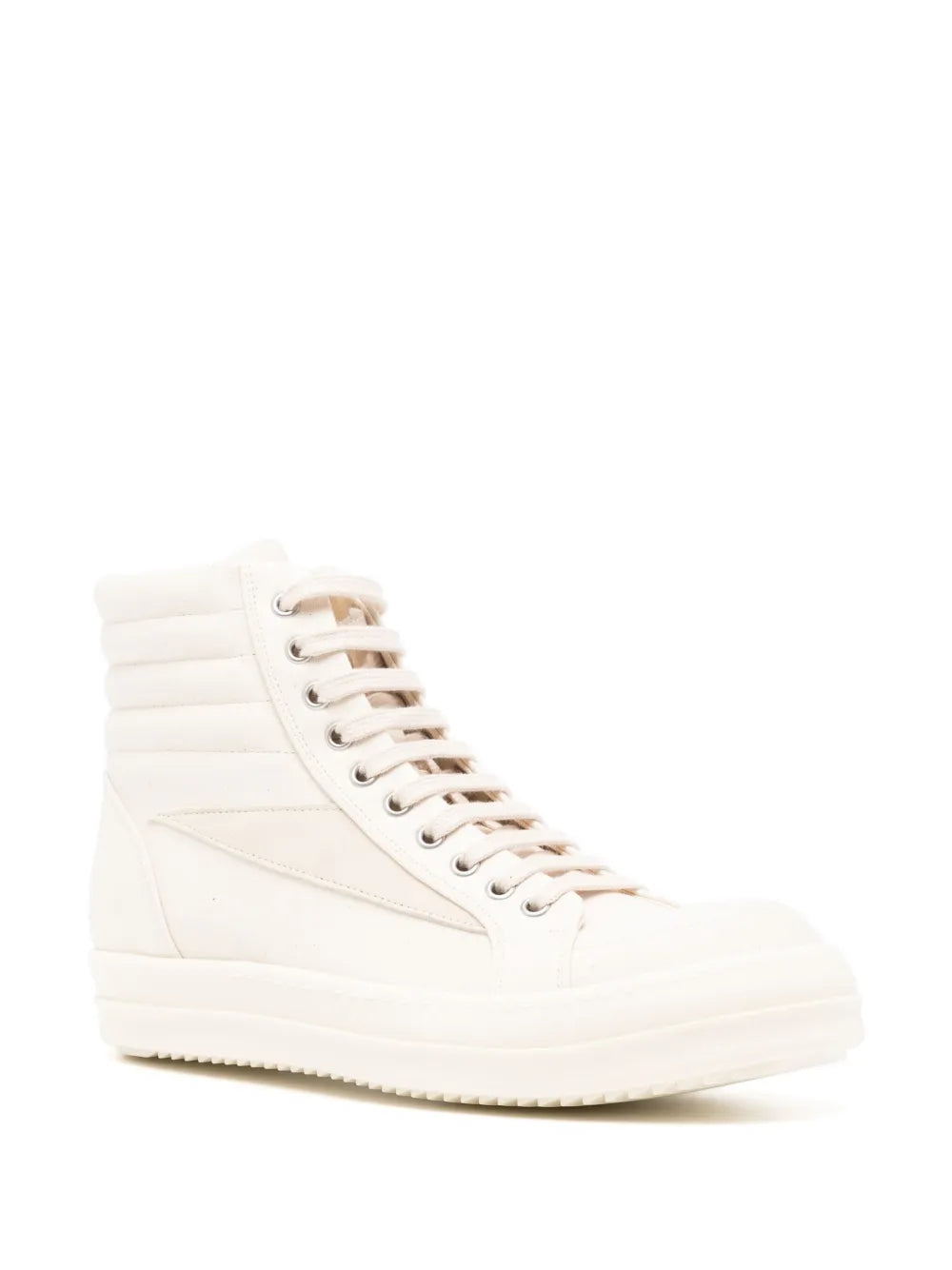 Rick Owens DRKSHDW Lido panelled high-top sneakers
