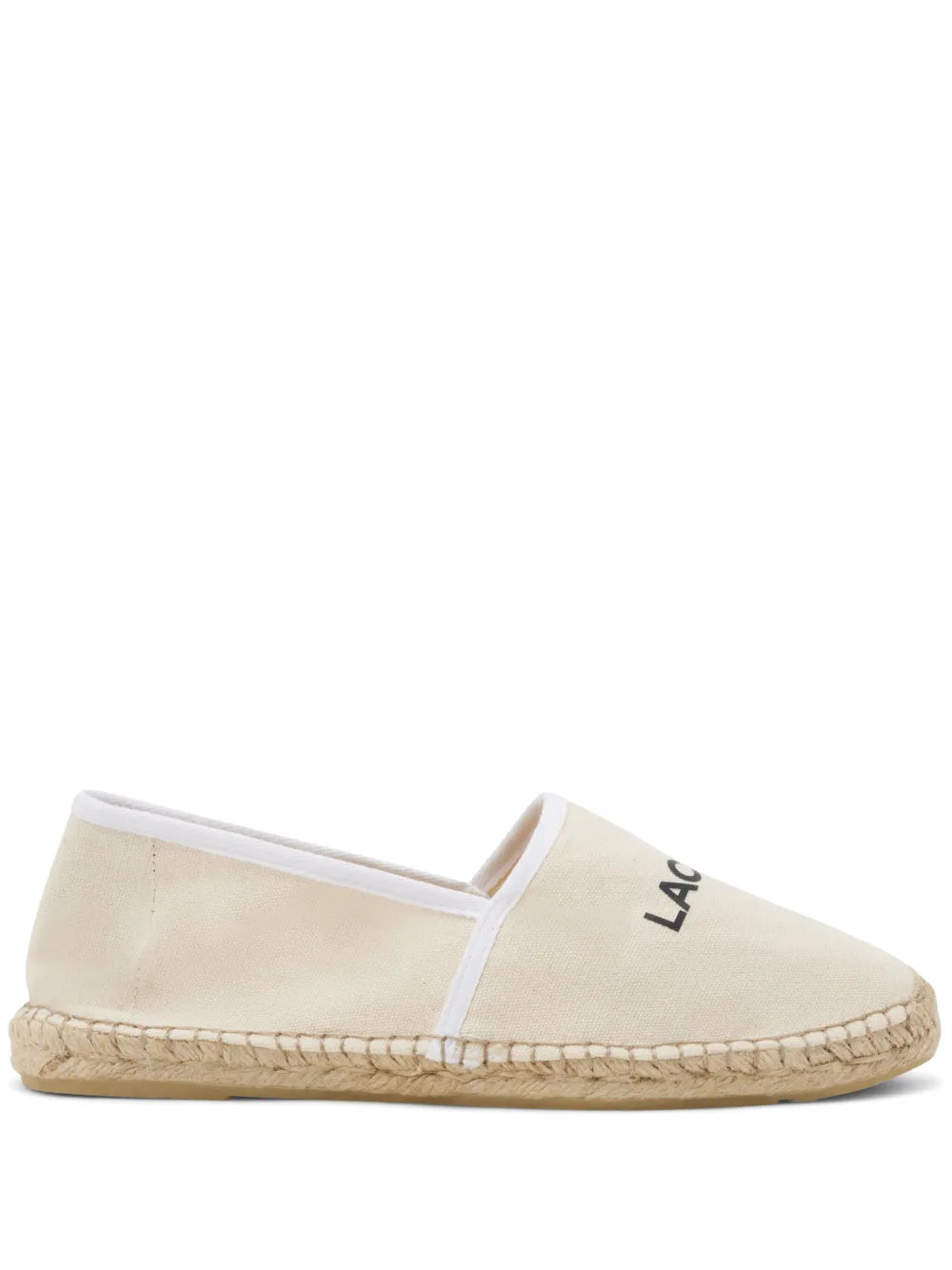 Lacoste logo-print espadrilles