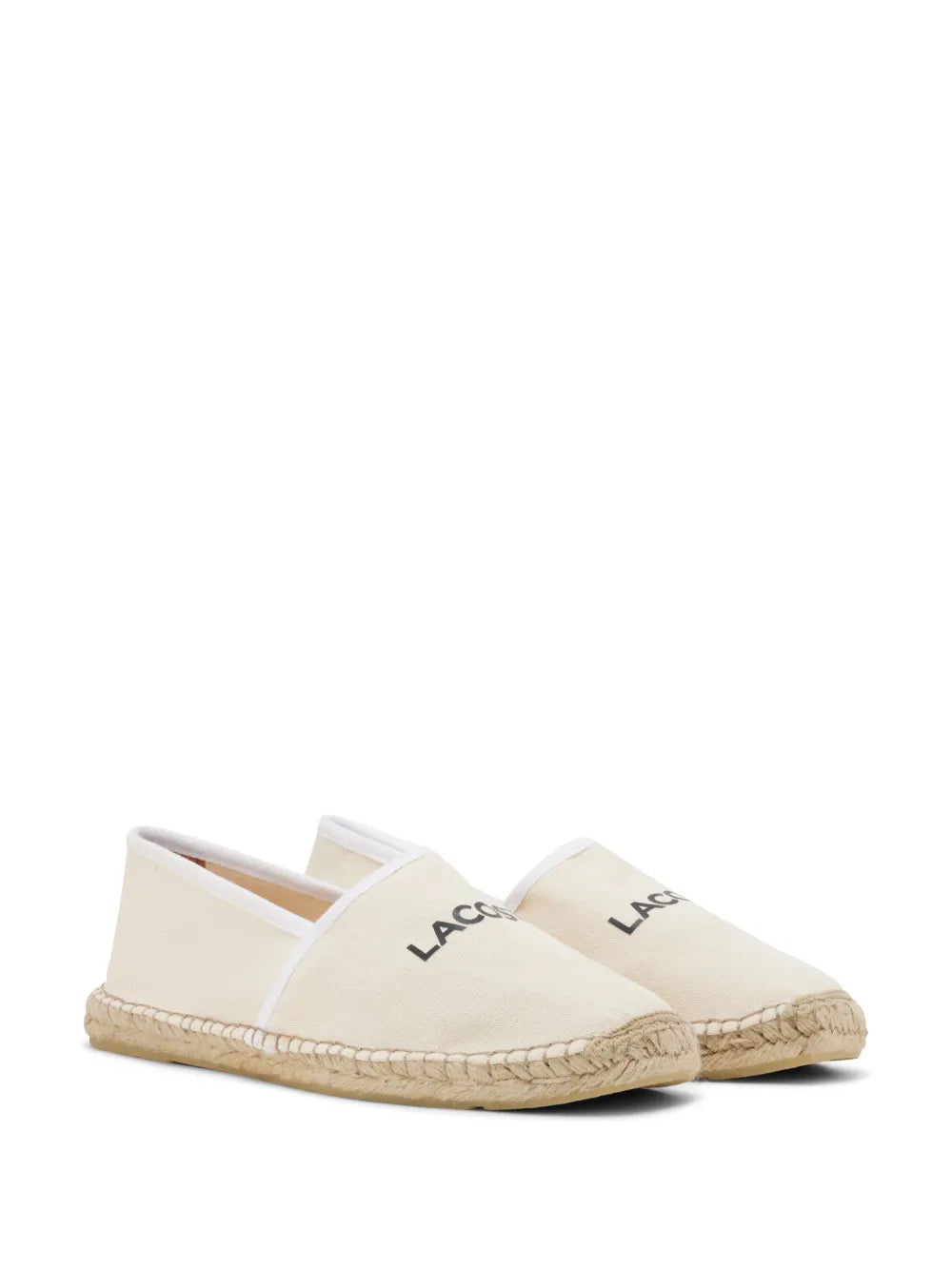 Lacoste logo-print espadrilles