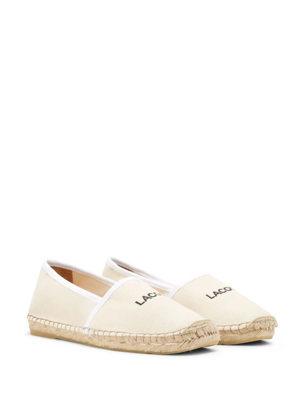 Lacoste logo-print espadrilles