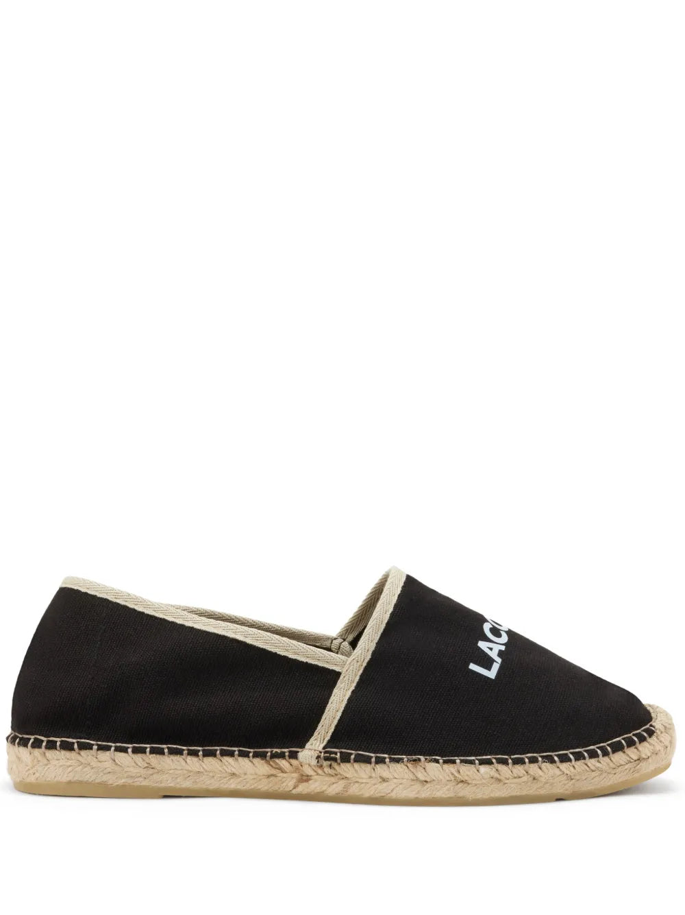 Lacoste logo-print espadrilles