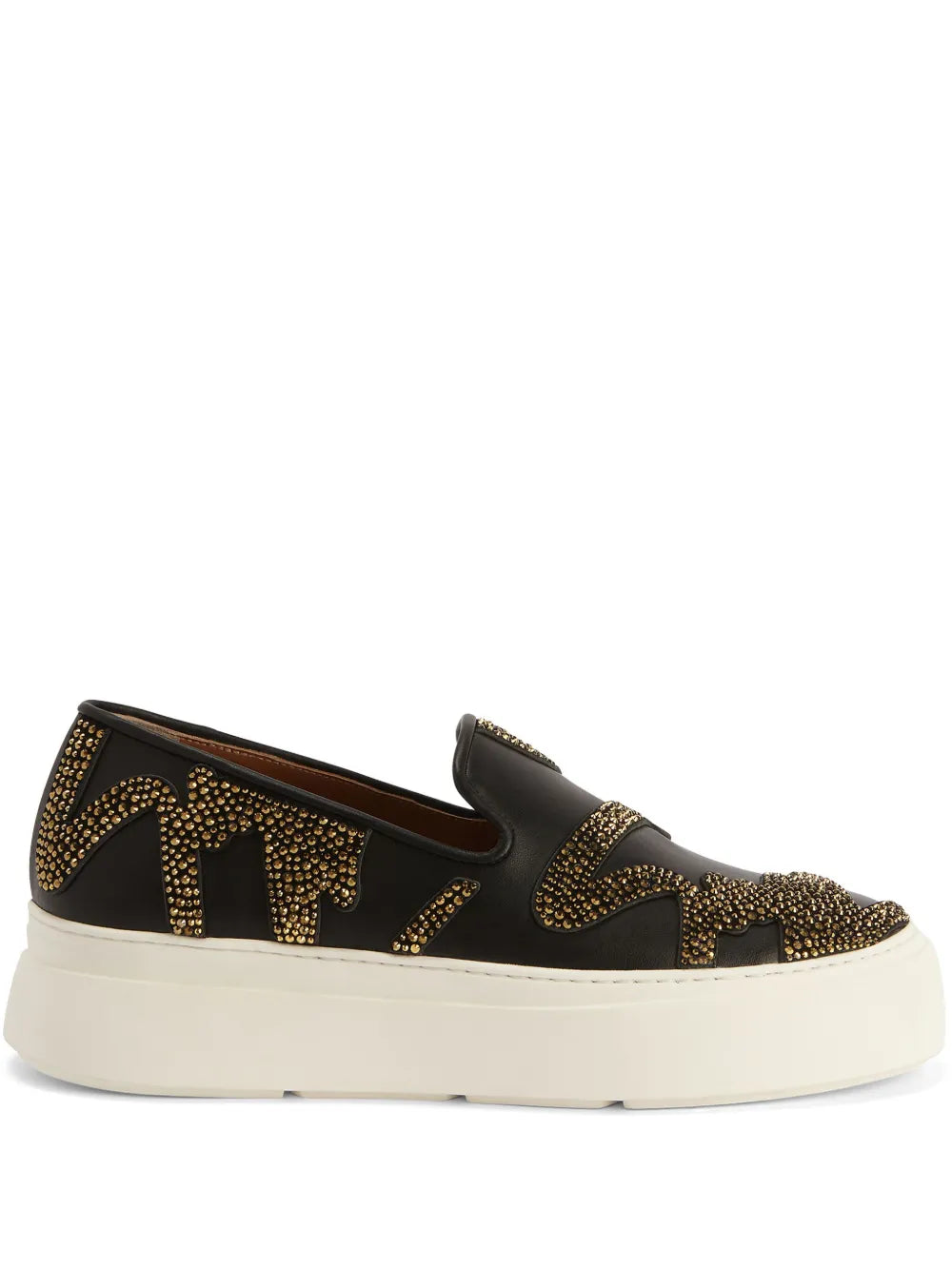 Giuseppe Zanotti Gz Mike Sign leather slip-on sneakers