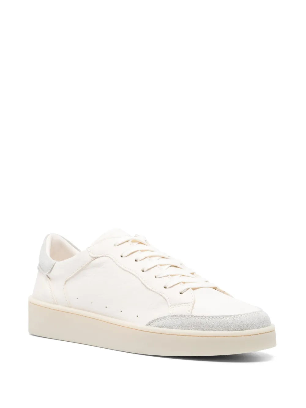 Canali two-tone leather sneakers