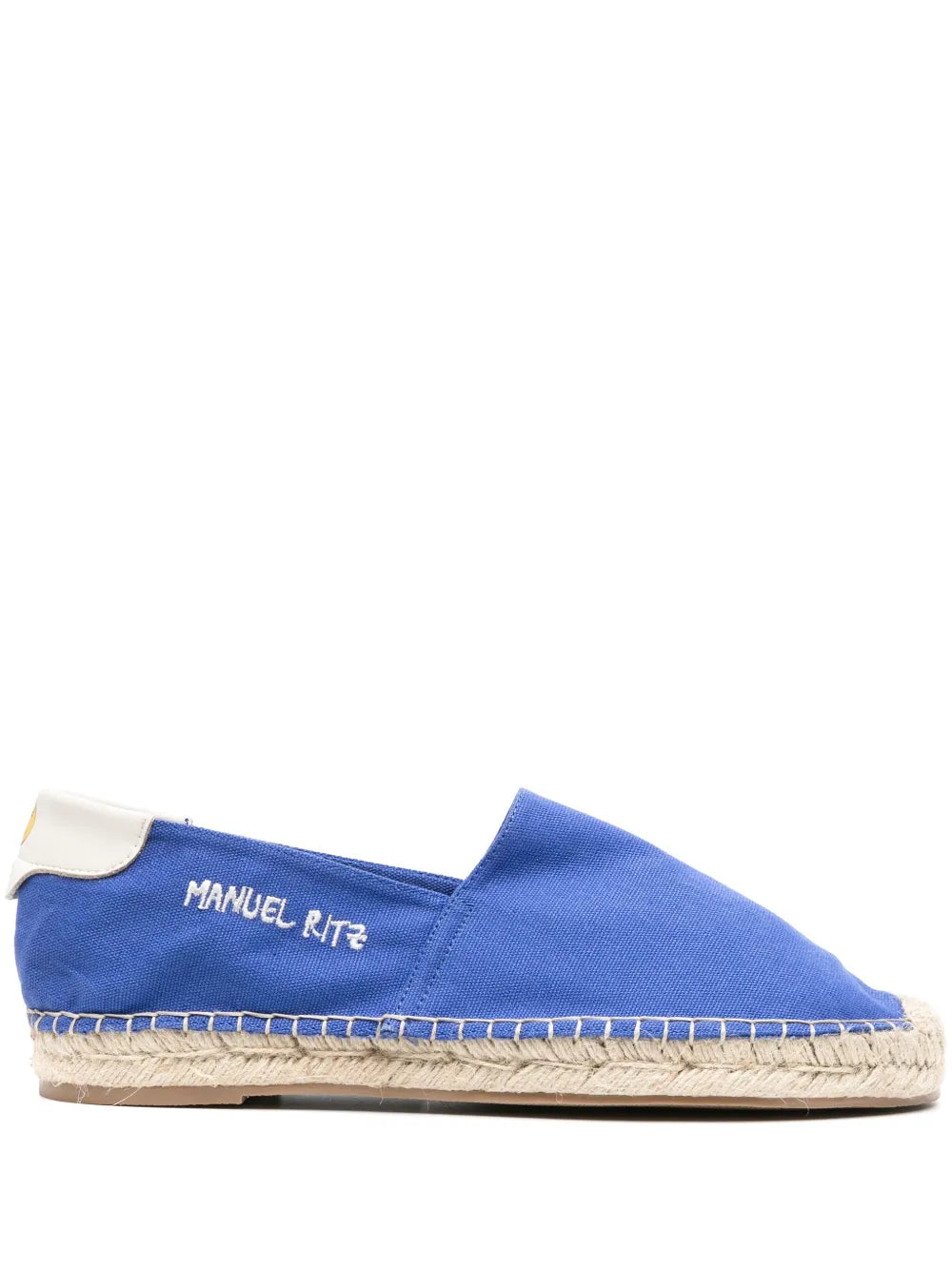 Manuel Ritz logo-embroidered canvas espadrilles
